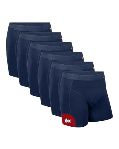 DANISH ENDURANCE Boxer Hombre Algodón Orgánico Premium Sin Etiquetas