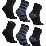 DANISH ENDURANCE Calcetines de Algodón Orgánico Suaves y Transpirables para Hombre y Mujer
