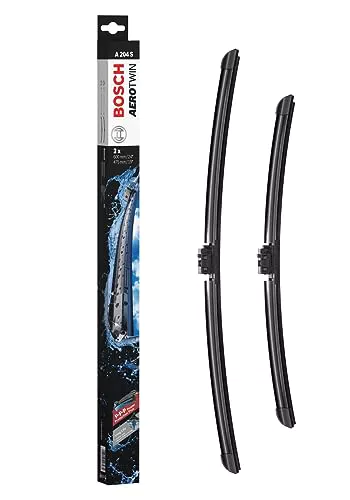 Limpiaparabrisas Bosch Aerotwin A843S - Longitud 550mm - Juego para Parabrisas Frontal
