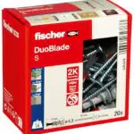 Fischer DuoBlade: Tacos Autoperforantes para Pladur, Soporte TV y Cuadros