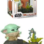 Funko Pop! Deluxe: The Mandalorian - Figura DIN Grogu (Baby Yoda) Coleccionable