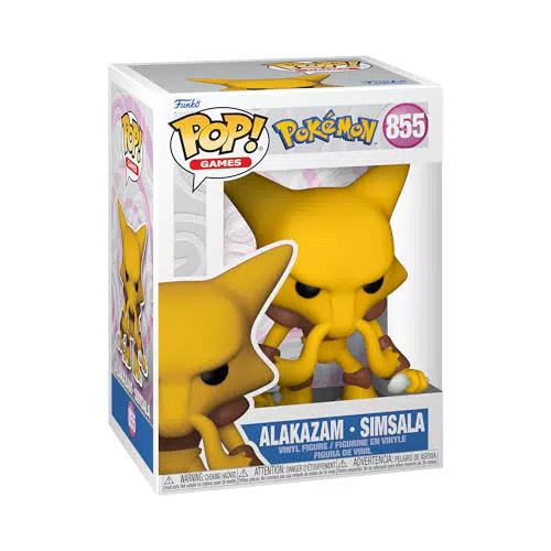 Funko Pop! Alakazam - Figura Coleccionable de Pokémon para Fans y Coleccionistas