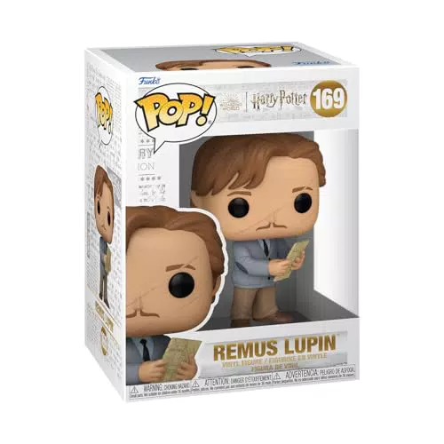 Funko Pop! Harry Potter: Remus Lupin con Mapa - Figura Coleccionable Oficial