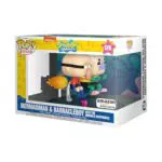 Funko Pop! Rides: Spongebob - Mermaid Man & Barnacle Boy con Coche Invisible