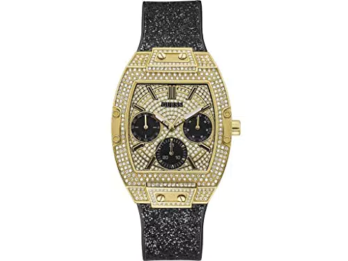 Guess Reloj de Mujer de Cuarzo con Correa de Silicona GW0105L2