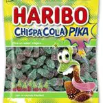 Haribo Chispa Cola - Gominolas con sabor a cola, bolsa de 100g