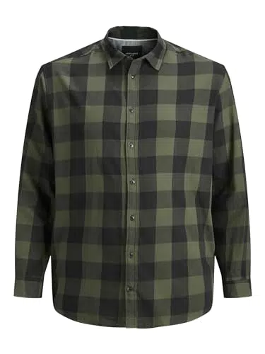 JACK & JONES Jjegingham Twill Shirt L/S Noos Camisa