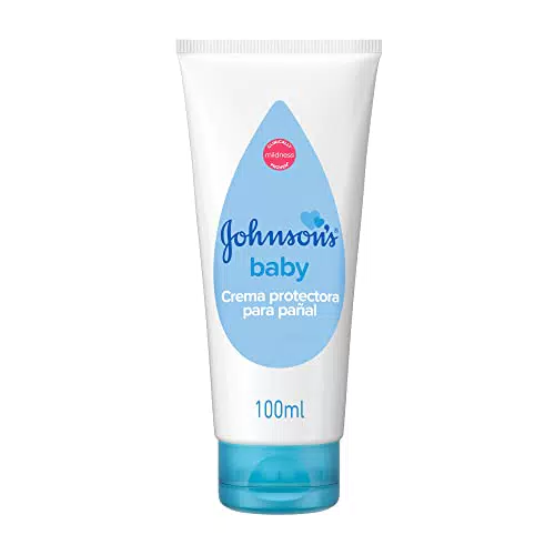 Johnson's Baby Crema protectora para pañal, crema hidratante bebé que protege de las irritaciones