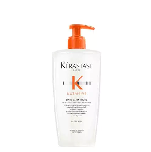 Kérastase Bain Satin Riche Champú Hidratante para Cabello Muy Seco