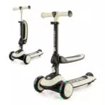 Kinderkraft Halley Patinete 2 en 1 Ajustable Multifuncional para Niños