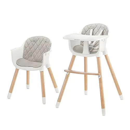 Kinderkraft Sienna Trona Ergonómica Portátil y Fácil de Limpiar para Bebés