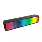 KROM K-Pop Barra de Sonido Estéreo Bluetooth con LED RGB y Conexión Auxiliar