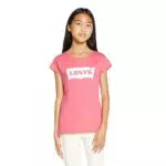 Levi's Lvg ss batwing tee Niñas Blanco/Rojo 14 años