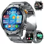 LIGE Reloj Inteligente Hombre con Batería de 1000mAh y 110+ Modos Deporte