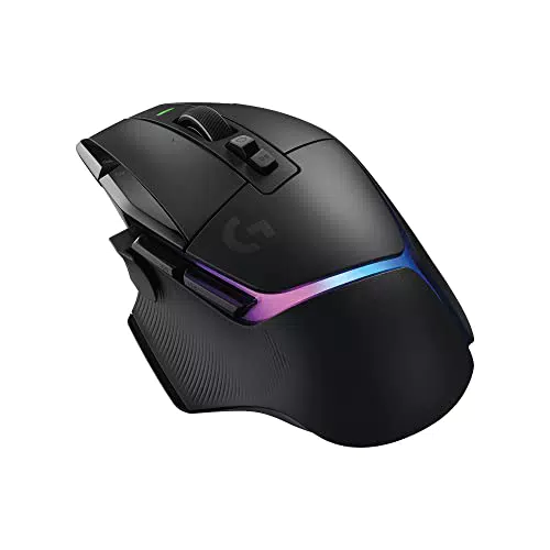 Logitech G502 X PLUS LIGHTSPEED - Ratón inalámbrico RGB para Gaming con sensor HERO 25K