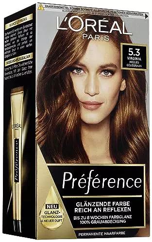 L'Oréal Paris Préférence - Tinte permanente para el cabello y bálsamo hidratante