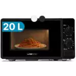 Clatronic Microondas MWG 792 con 20L, función grill y temporizador de 30 minutos