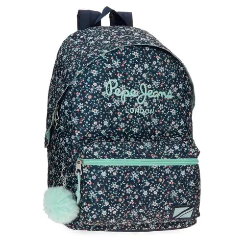 Pepe Jeans Alenka Mochila Escolar Adaptable a Carro Poliéster 22,79L