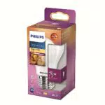 Philips Bombilla LED Clásica A60 E27 Regulable Luz Blanca Cálida