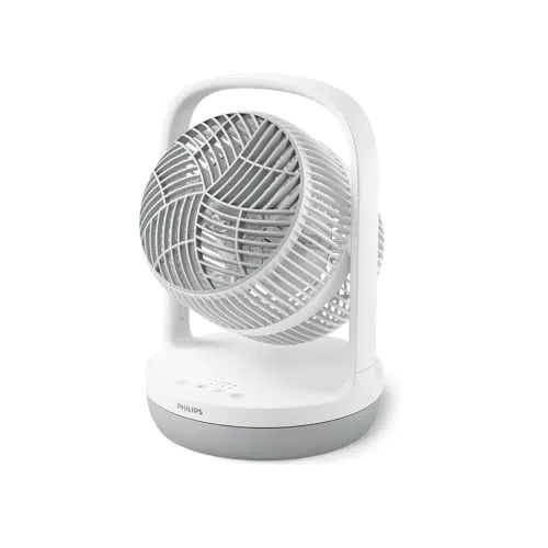 PHILIPS Ventilador de sobremesa Serie 2000 ultrasilencioso con tecnología SilentWings