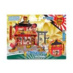 Pinypon Action Academia Ninja - Templo de Prácticas con Mini Figura y Accesorios