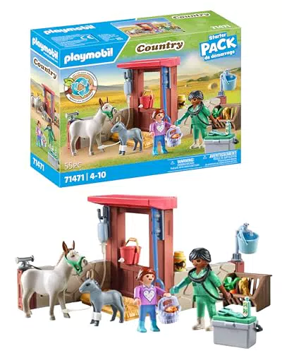 PLAYMOBIL Veterinario con Animales de la Granja