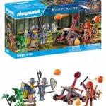 PLAYMOBIL 71485 Emboscada en la Carretera: Duelo entre Caballeros y Bandidos