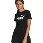 PUMA ESS Logo Tee Camiseta para Niñas