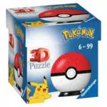 Rompecabezas 3D Pokémon Superball Ravensburger, Edad Recomendada 6+