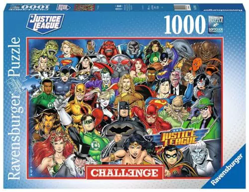 Ravensburger Puzzle DC Comics Challenge para Adultos, Regalo a Partir de 14 Años
