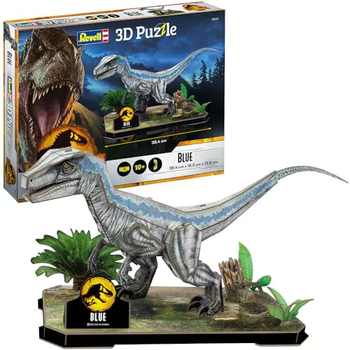 Revell Jurassic World Blue Rompecabezas 3D de Dinosaurios
