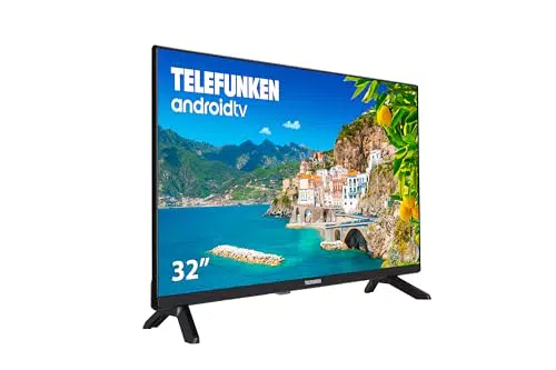 Telefunken 32DTAH724 - Android TV 32" HD, HDR10, Bluetooth, Chromecast, Google Assistant, Alexa