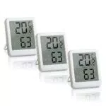 Termómetro Higrometro Digital - Monitor de Temperatura y Humedad de Alta Precisión