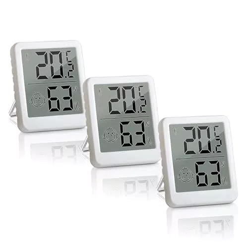 Termómetro Higrometro Digital - Monitor de Temperatura y Humedad de Alta Precisión
