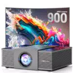 ULTIMEA Proyector 4K con Soporte para Cine en Casa, WiFi y Bluetooth Apollo P60