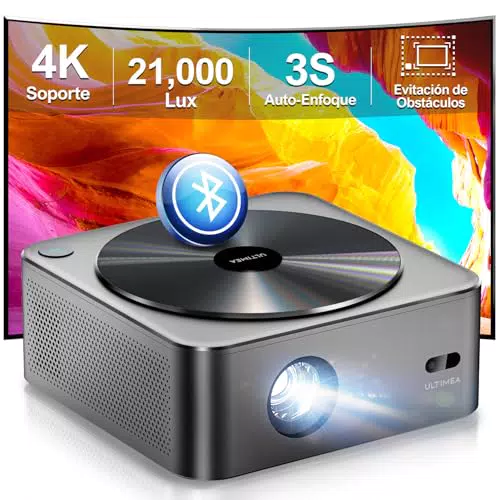 ULTIMEA Proyector 4K Full HD 1080P con Auto Focus, Cine en Casa y WiFi 5G