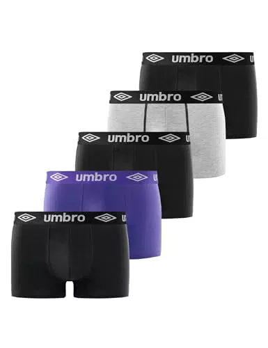 Umbro Calzoncillo Ropa Interior Hombre Algodón Liso