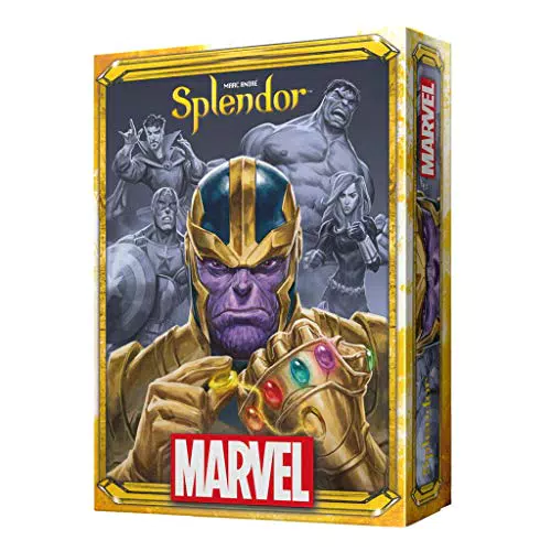Asmodee Splendor Marvel - Juego de Mesa de Estrategia para Adultos y Familias