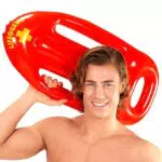 Widmann Salvavidas Hinchable para Carnaval y Fiesta Temática 73 cm
