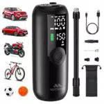 Woowind LP1 Compresor de Aire Portátil 150PSI Inflador Eléctrico para Coche y Bicicleta