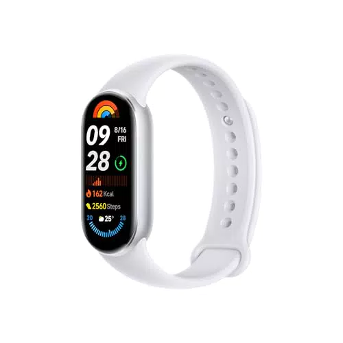 Xiaomi Smart Band 9 - Pulsera de Actividad con Pantalla AMOLED y 21 días de autonomía