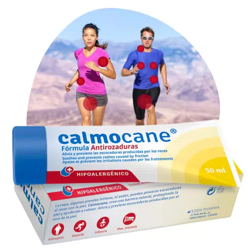 Calmocane Crema Antifricción para Muslos - Alternativa No Grasa a la Vaselina