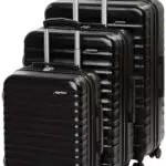 Amazon Basics Maleta de Viaje Rígida Giratoria 55-68-78 cm