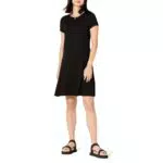 Amazon Essentials Vestido de Manga Corta con Vuelo y Cuello Redondo para Mujer