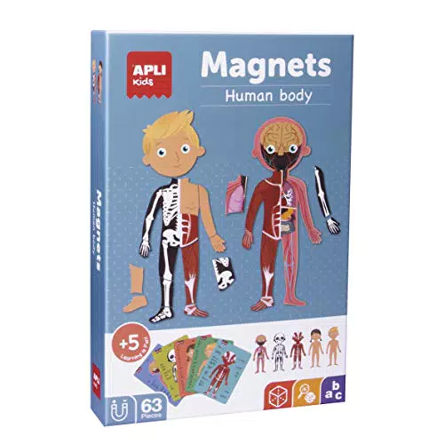 APLI Kids Juego Magnético Sobre el Cuerpo Humano