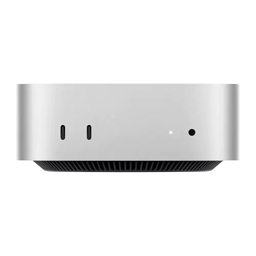 Apple Mac Mini con Chip M4, CPU de 10 núcleos, 16 GB de Memoria y SSD 256GB