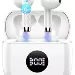 Auriculares Bluetooth con Cancelación de Ruido y Impermeabilidad IP7, 40H de Reproducción