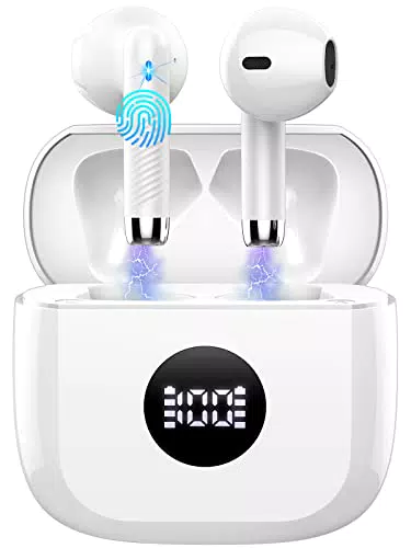 Auriculares Bluetooth con Cancelación de Ruido y Impermeabilidad IP7, 40H de Reproducción