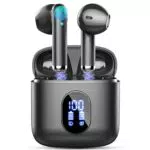 Auriculares Bluetooth 5.4 HiFi Estéreo con Reducción de Ruido ENC y Control Táctil