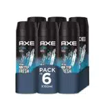 Axe Desodorante Dark Temptation 150 ml - Pack de 6 unidades